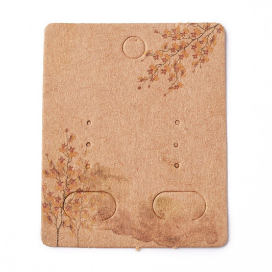 Exhibidor de aros EXIBOSA - Árbol fondo café