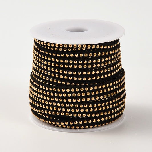 Cordón VL01 - Negro con Dorado